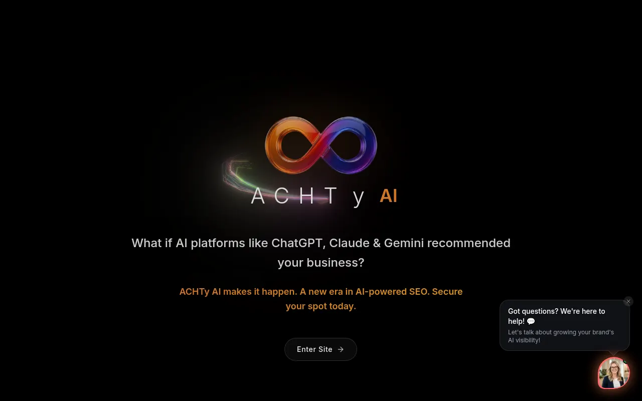 Homepage of achty.com