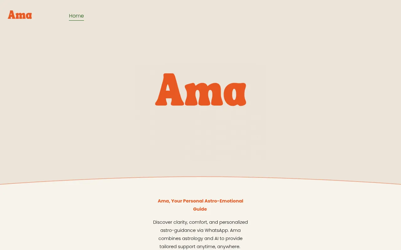 Homepage of ama.guide