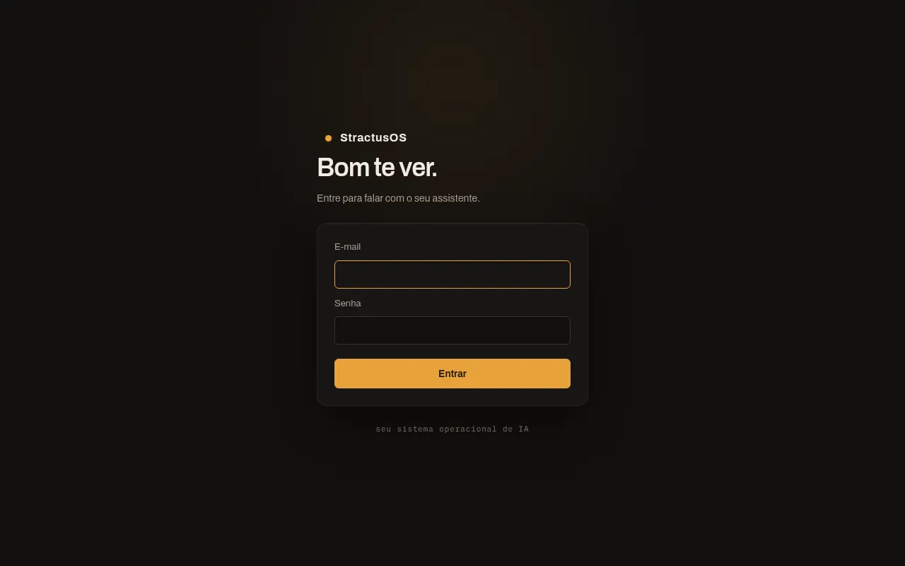 Homepage of app.stractusai.com