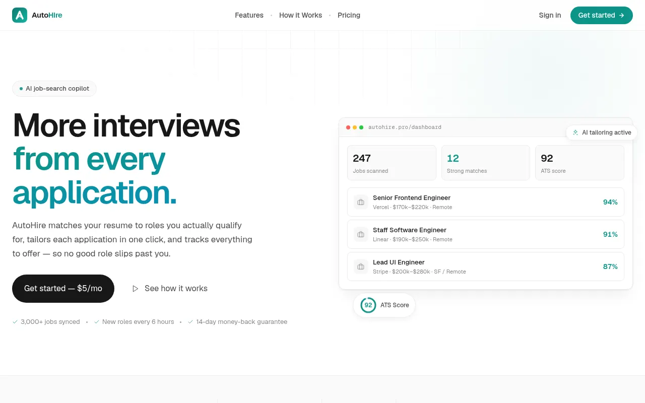 Homepage of autohire.pro