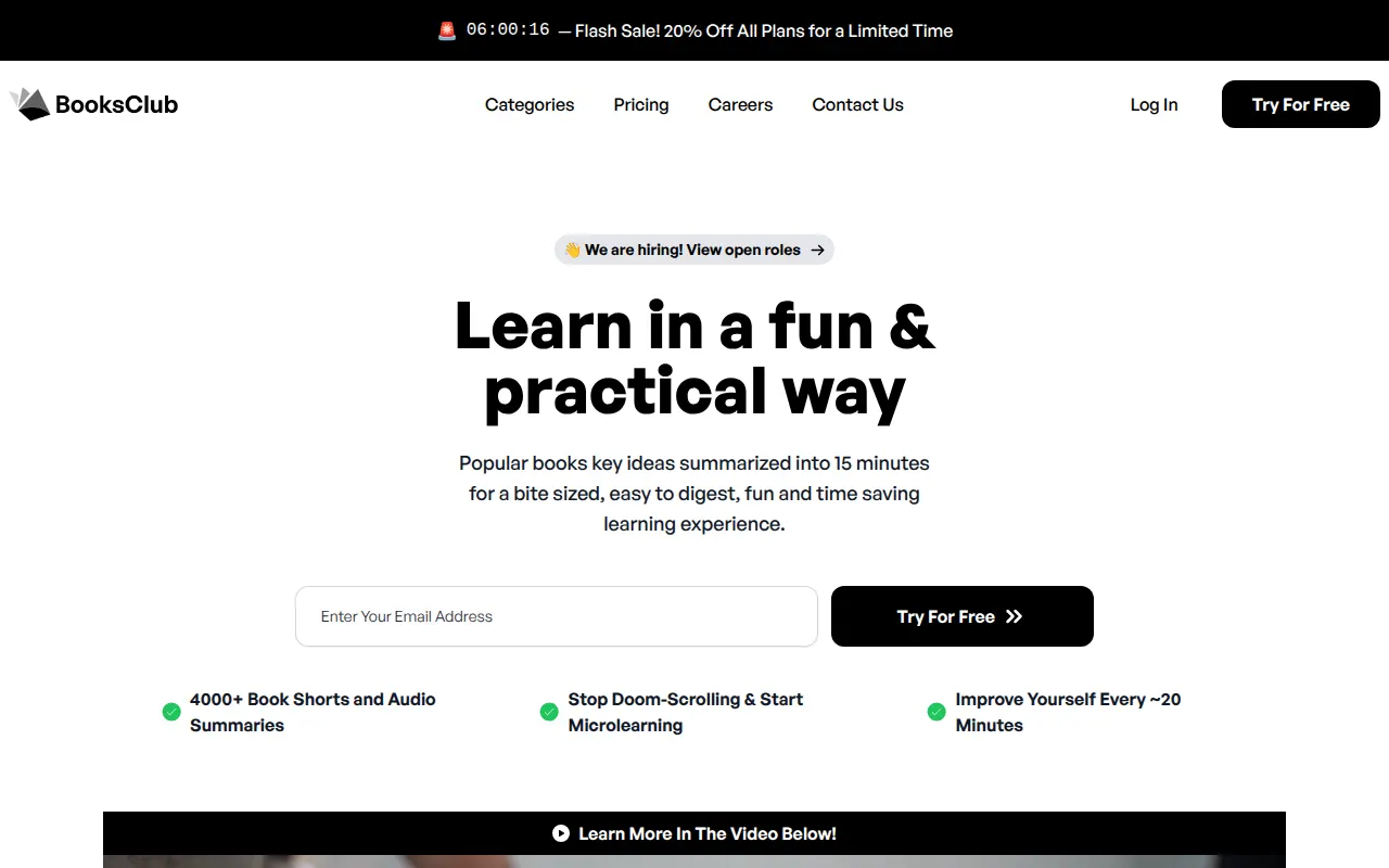 Homepage of booksclub.com