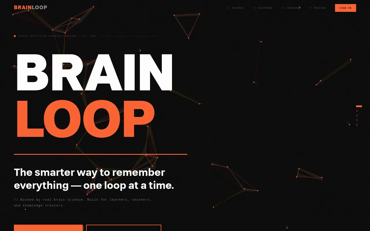 Homepage of brainloop.cc