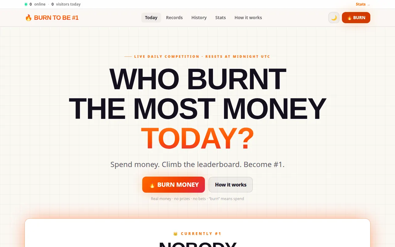 Homepage of burntobe1.lol