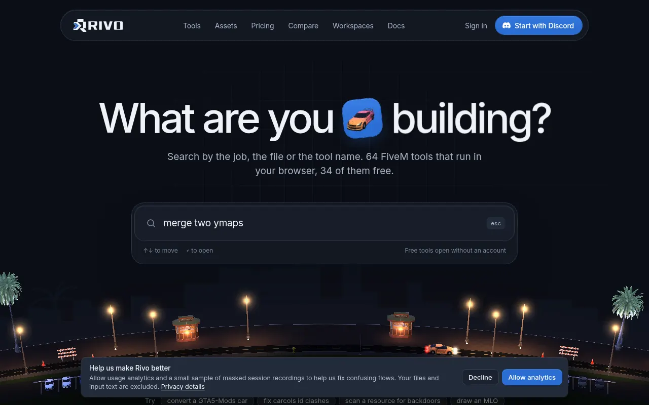 Homepage of cfx.software