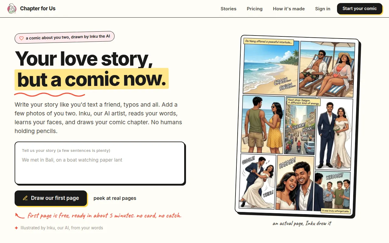 Homepage of chapterforus.com