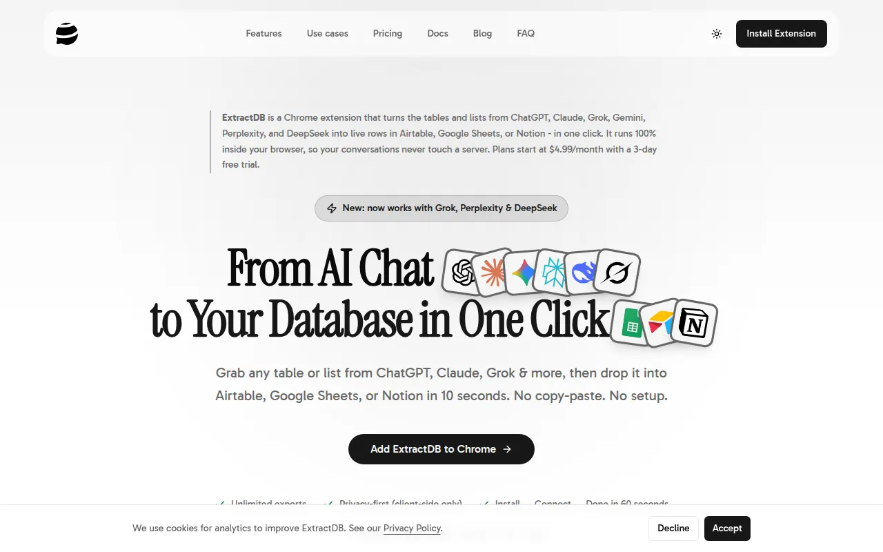 Homepage of chat2base.com
