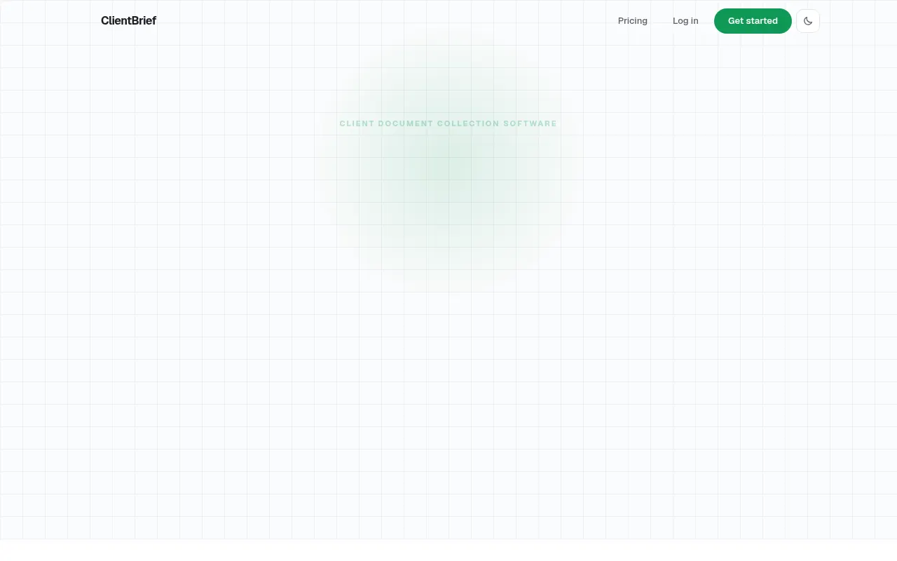 Homepage of clientbrief.net
