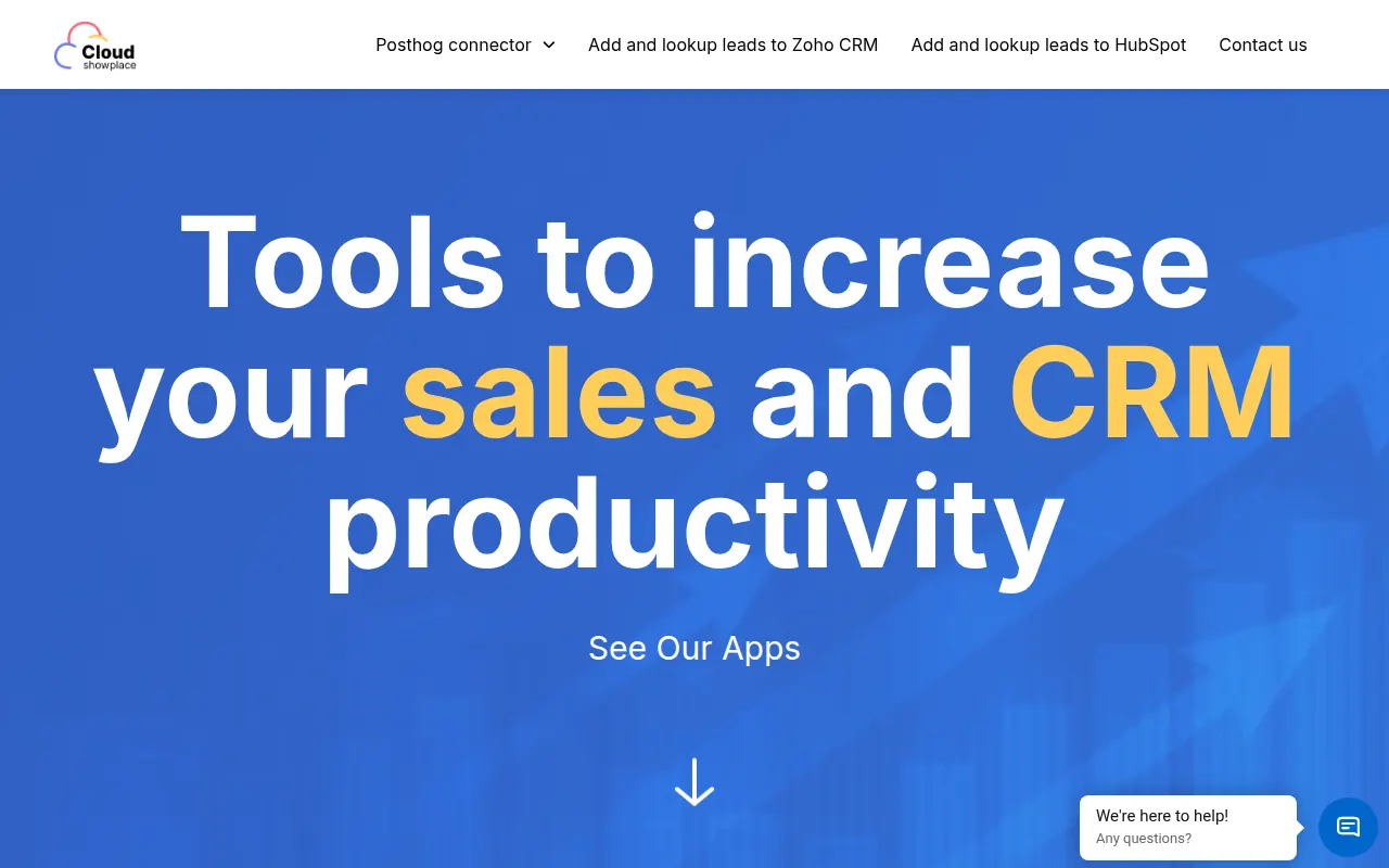 Homepage of cloudshowplace.com