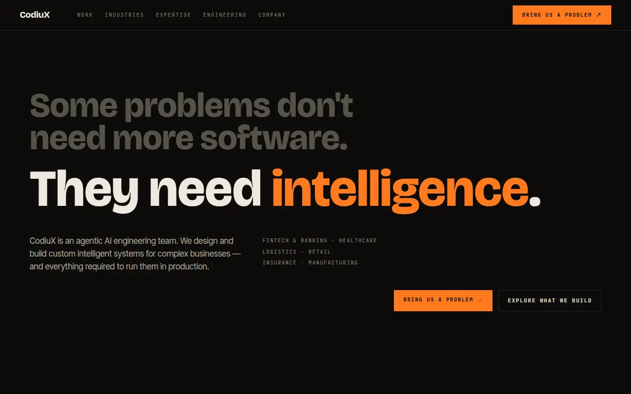 Homepage of codiux.net
