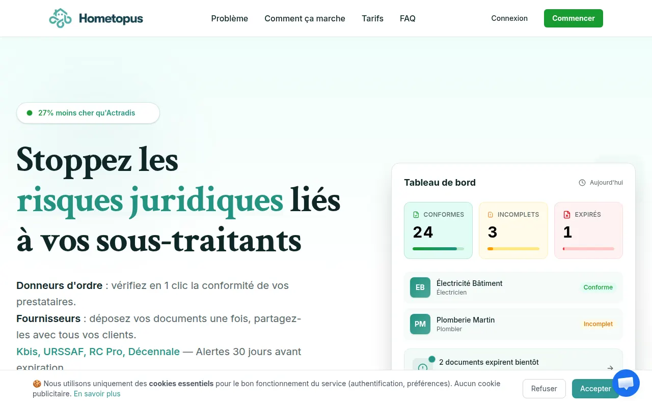 Homepage of conformite.hometopus.org