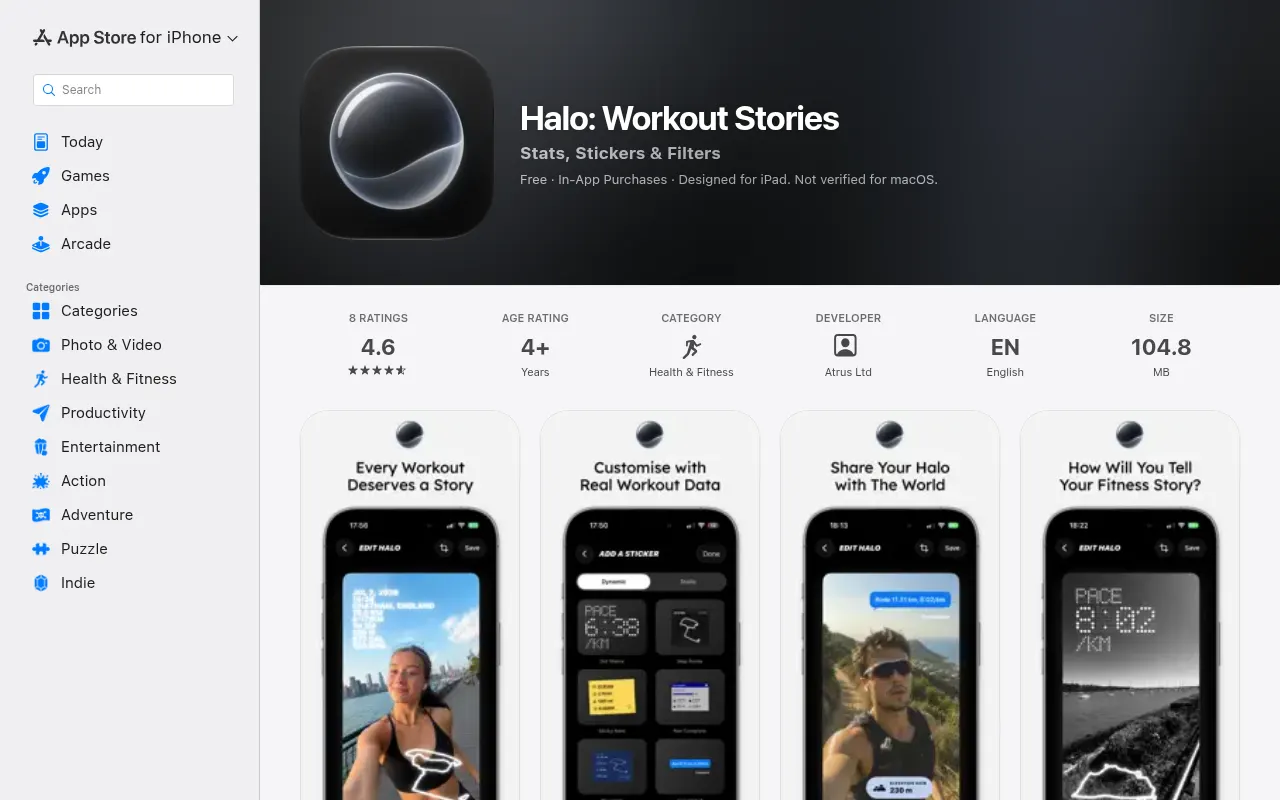 Homepage of createhalo.xyz