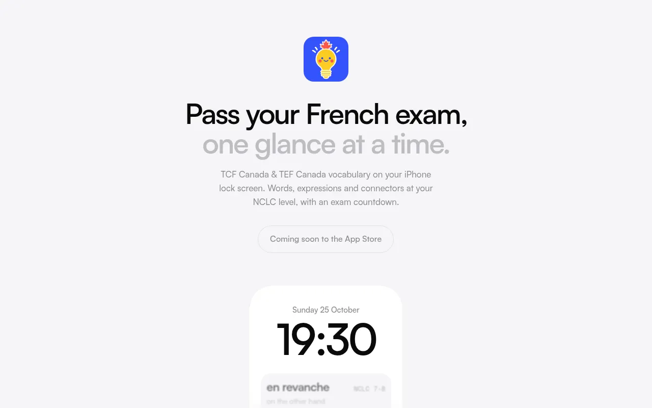 Homepage of declic.rohitbajaj.dev