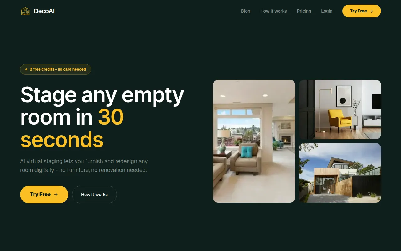 Homepage of decoai.site