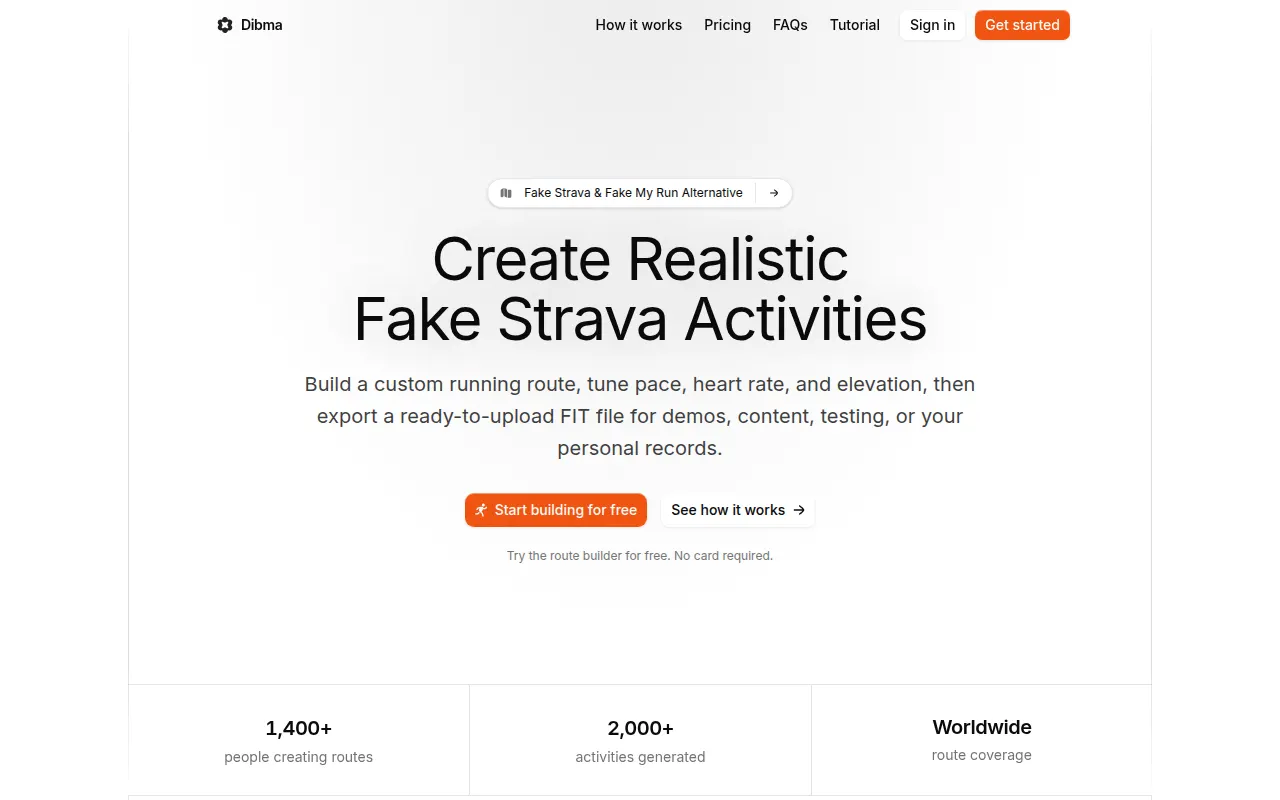 Homepage of dibma.com