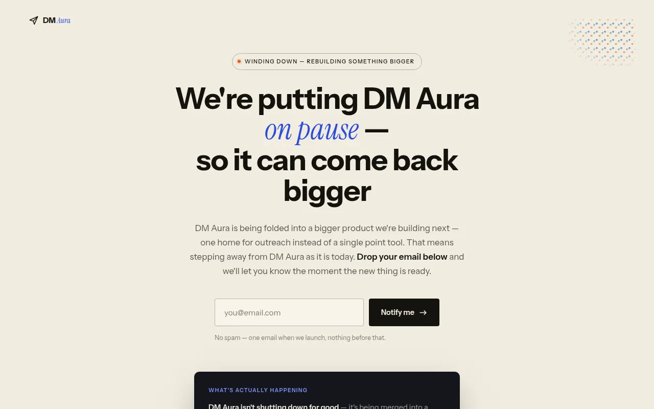 Homepage of dmaura.xyz