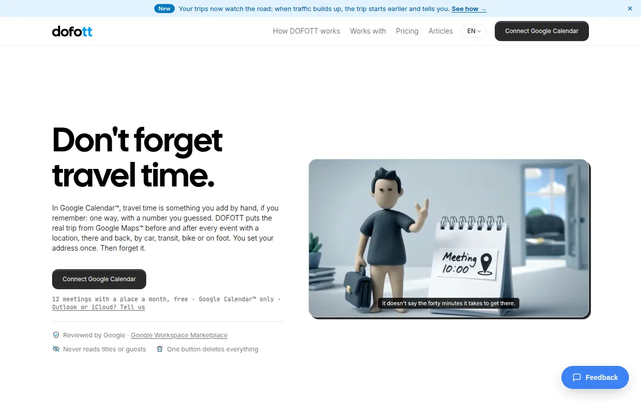 Homepage of dofott.com