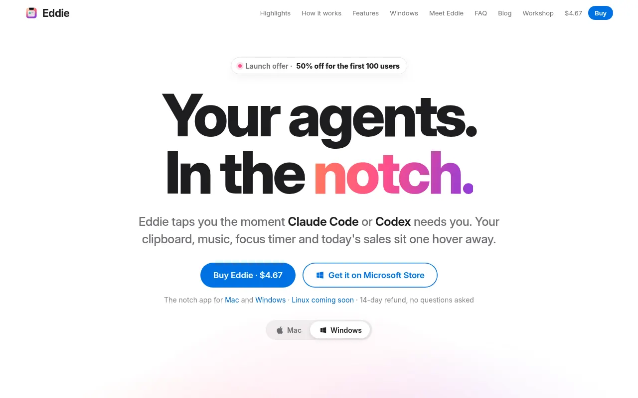 Homepage of editz.pro