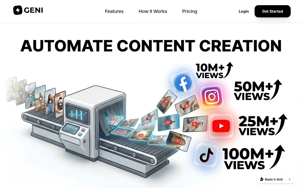 Homepage of geniedit.com
