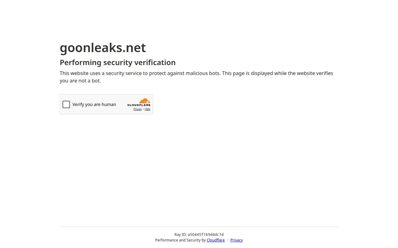 Homepage of goonleaks.net