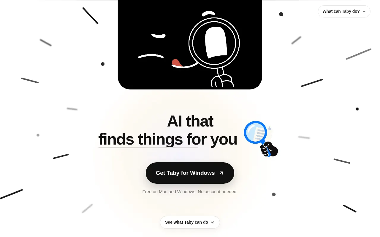 Homepage of heytaby.com